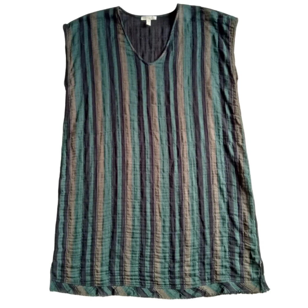 EILEEN FISHER Caftan Tunic Coverup - Picture 3 of 9